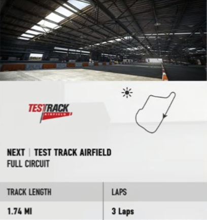 #30 Test Track Airfiled